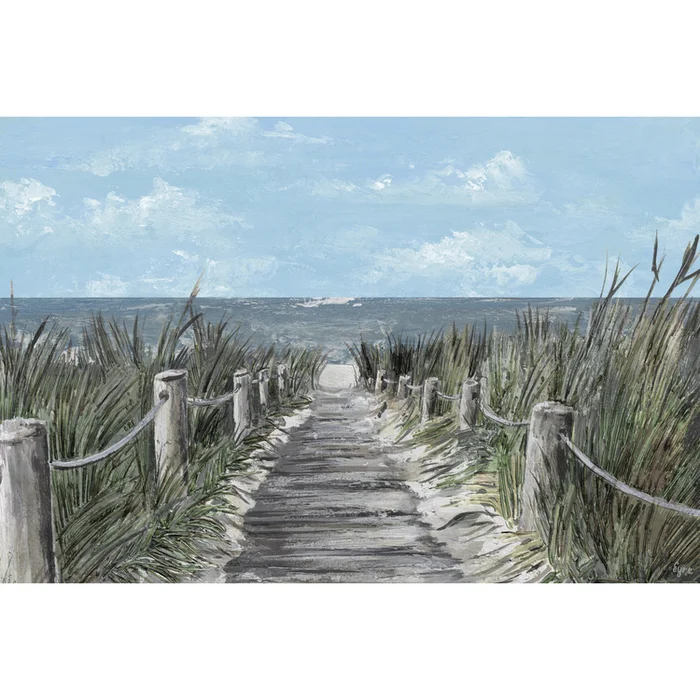 Marmont Hill My Favorite Path Painting Print on Wrapped Canvas