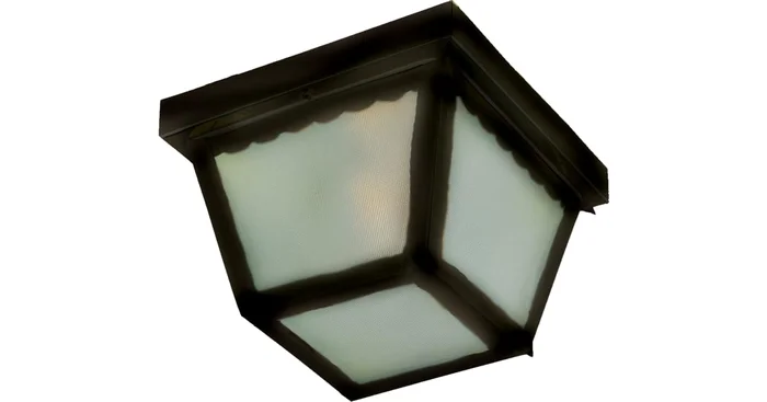 Maxim Essentials 9″ 2 Light Outdoor Ceiling Light