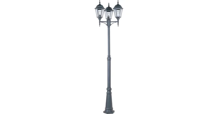 Maxim Poles 3 Light 100″ Post Light with Post