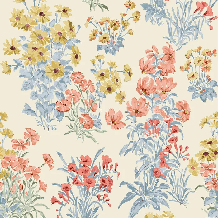 Megan Wallpaper – Ochre Yellow