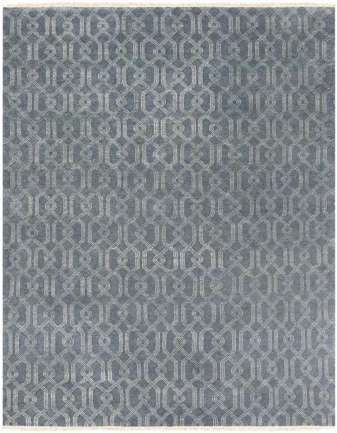 Melisenda Modern Navy Area Rug