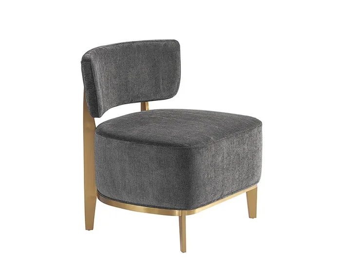 Melville Lounge Chair – Polo Club Kohl Grey