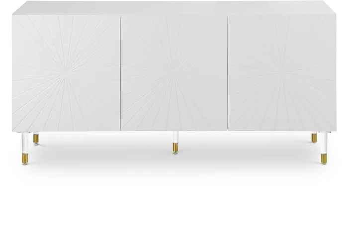 Meridian Furniture – Starburst Sideboard/Buffet – 316