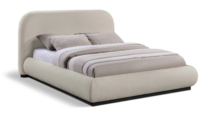 Meridian Furniture – Vaughn Beige King Bed – B1214Beige-K