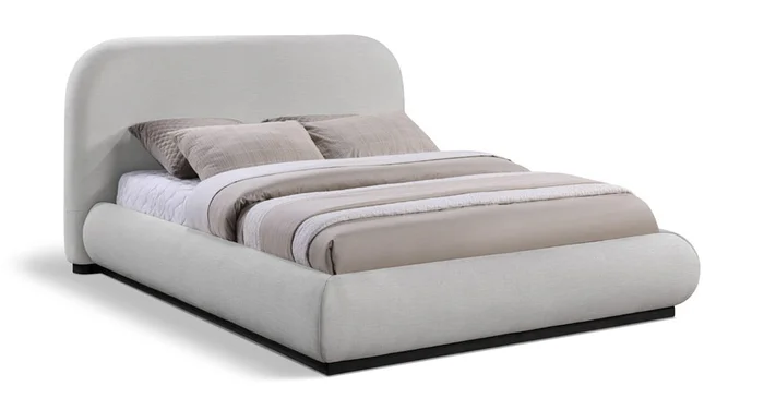 Meridian Furniture – Vaughn Grey Queen Bed – B1214Grey-Q