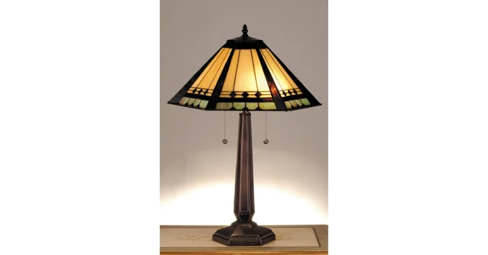 Meyda Tiffany Craftsman / Mission Table Lamp from the Albuquerque Collection