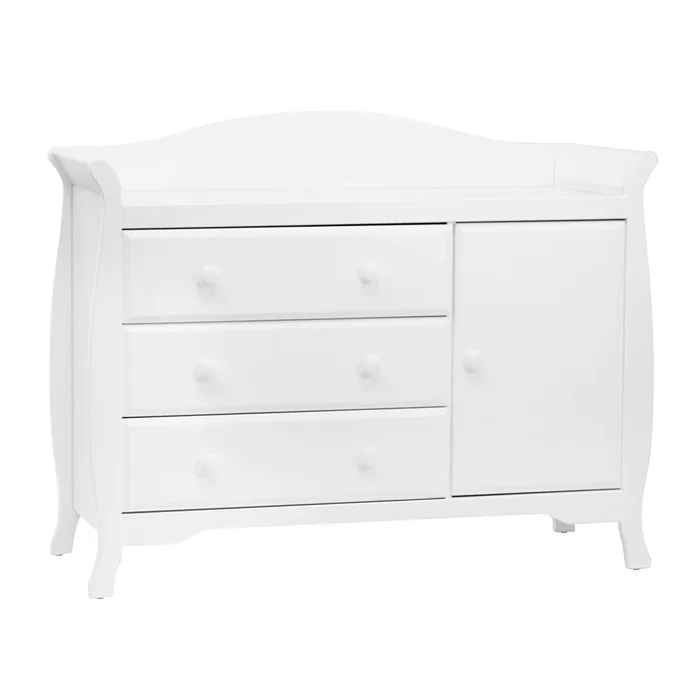 Million Dollar Baby Classic Ashbury Combo Dresser in White