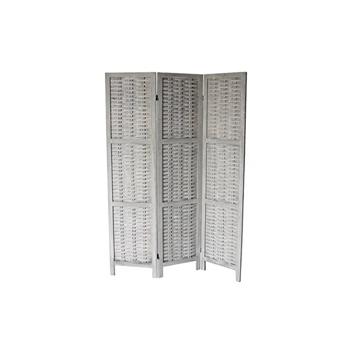 Milton Green Stars Mack 3-Panel Room Divider, Gray