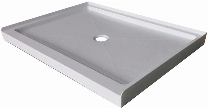 Miseno 48″ x 36″ Rectangular Shower Base with Single Threshold and Center Drain