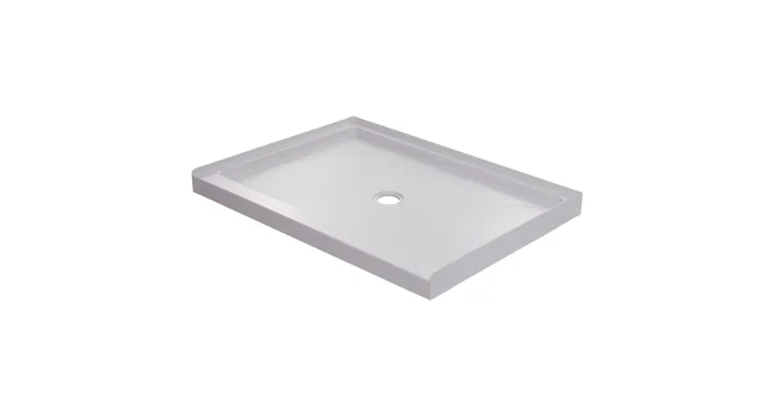 Miseno 48″ x 42″ Rectangular Shower Base with Single Threshold and Center Drain