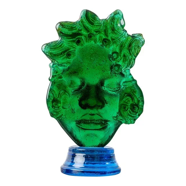 Mitchell Gaudet Art Glass Head