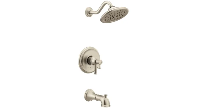 Moen Belfield M-CORE 4-Series Tub and Shower Trim Package with 1.75 GPM Single Function Shower Head