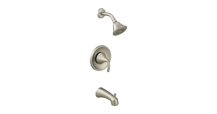 Moen Glyde Single Function Pressure Balanced Valve Trim Only with Single Lever Handle and Integrated Diverter – Less Rough In