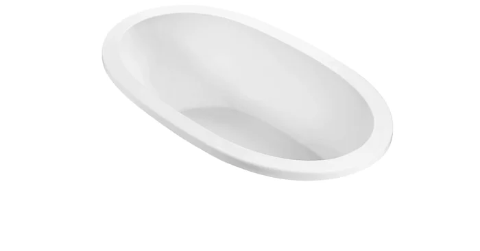 MTI Baths Adena 4 63″ Undermount DoloMatte Air / Ultra Whirlpool Tub with Left or Right Drain