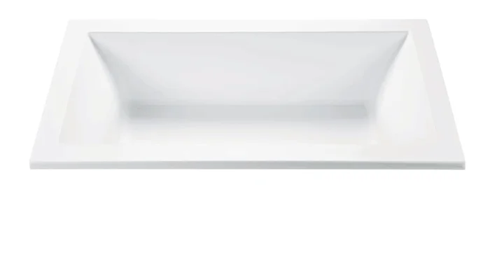 MTI Baths Andrea 16 72″ Undermount DoloMatte Microbubbles Whirlpool Tub with Center Drain