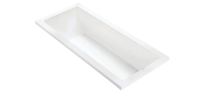 MTI Baths Andrea 2 72″ Drop In DoloMatte Air / Ultra Whirlpool Tub with Left or Right Drain