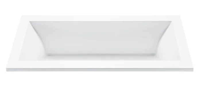 MTI Baths Andrea 8 72″ Undermount DoloMatte Soaking Tub with Center Drain, and Overflow