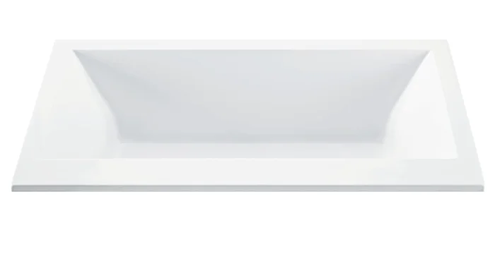MTI Baths Kahlo 2 66″ Undermount DoloMatte Elite Microbubbles Air Tub with Center Drain