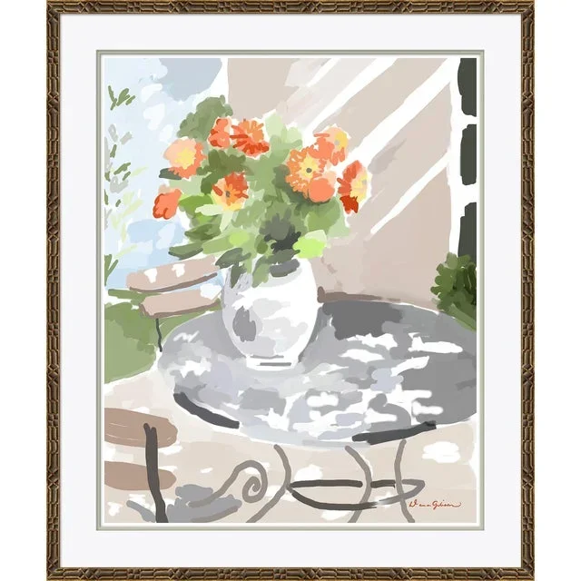 Nasturtium By Dana Gibson, Framed Art Print