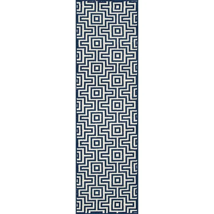 Navy Blue Area Rug Runner