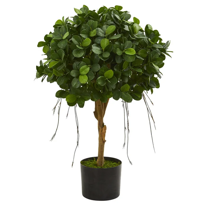 Nearly Natural 2.5ft. Panda Ficus Artificial Tree