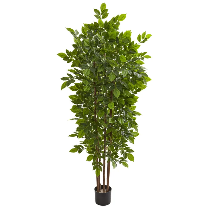 Nearly Natural 76in. River Birch Artificial Tree