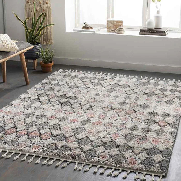 New Amsterdam Global Light Gray Area Rug