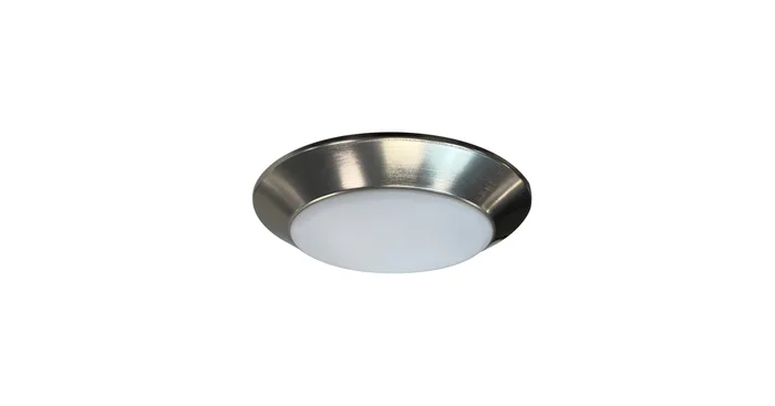 Nora Lighting Opal 8″ Wide LED Flush Mount Bowl Ceiling Fixture with Selectable CCT