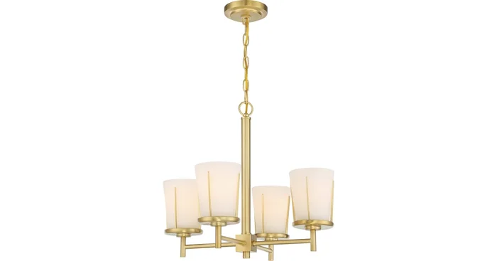 Nuvo Lighting Serene 4 Light 20″ Wide Chandelier