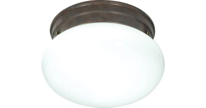 Nuvo Lighting Single Light 7-1/2″ Wide Flush Mount Ceiling Fixture