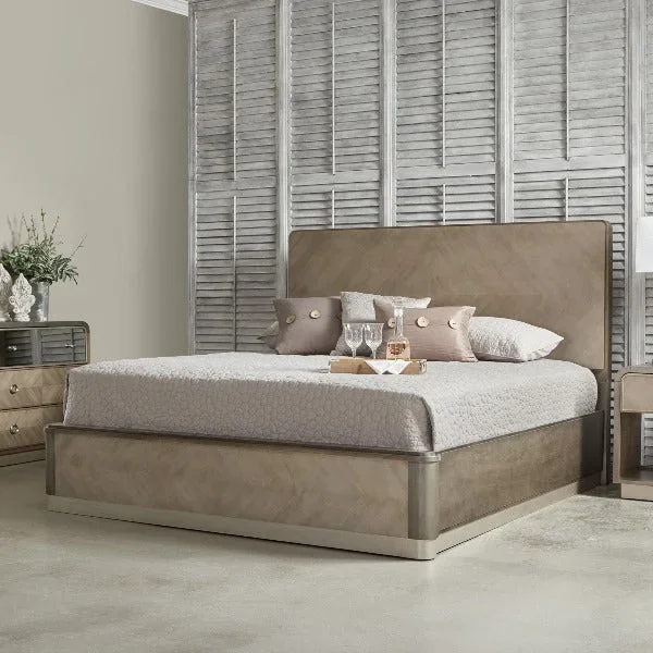 Oasis Home Cascade Low-Profile Bed Queen Size