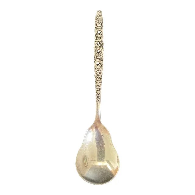 Oneida Community Silver Valentine Sugar Spoon