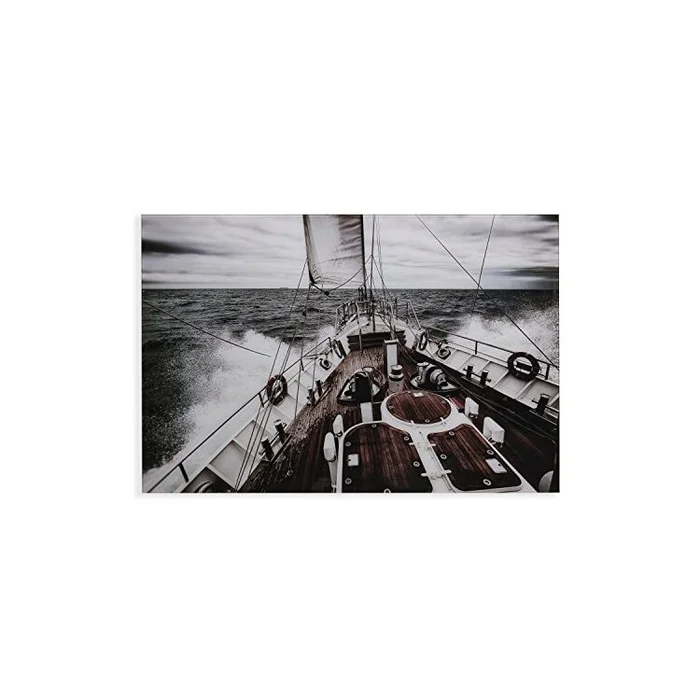 Open Seas Glass Wall Art