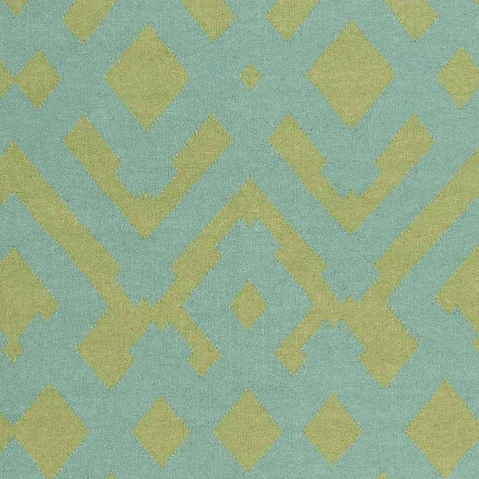 Oppelo Modern Teal/Moss Area Rug