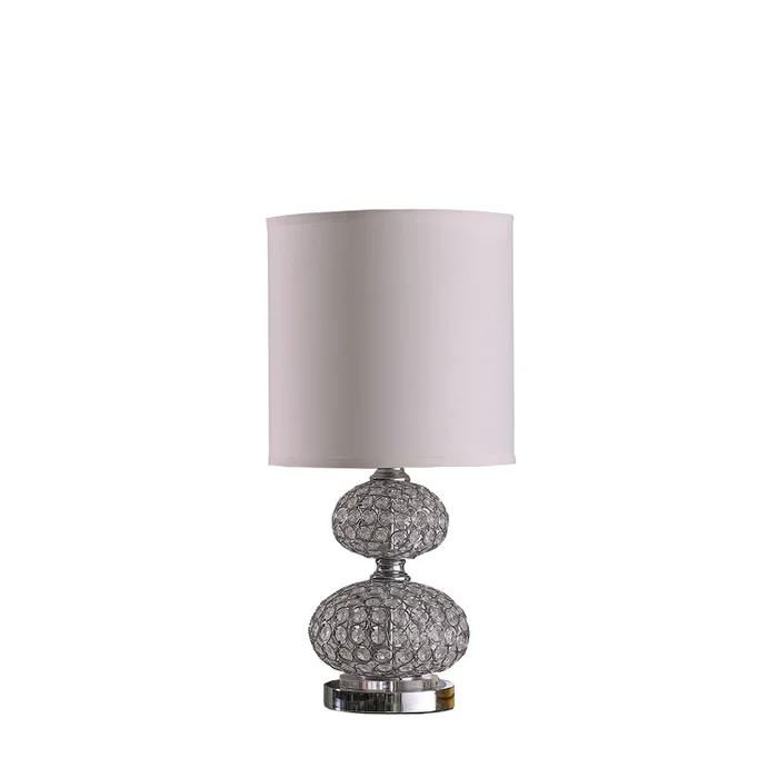 ORE International 24″ Mod Crystal inspired Retro Table Lamp