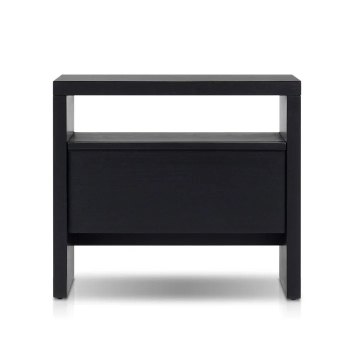 Origins by Alpine – Flo Nightstand, Black – 8700BLK-02