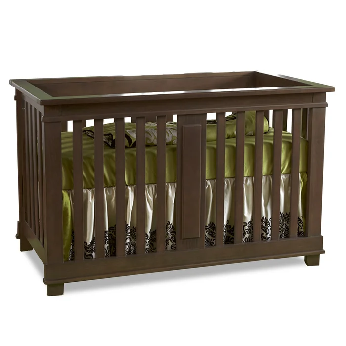 Pali Lucca Forever Crib in Slate