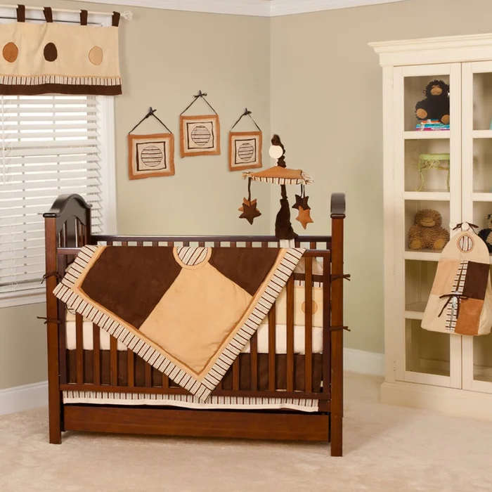 Pam Grace Cappuccino 10 Piece Crib Set