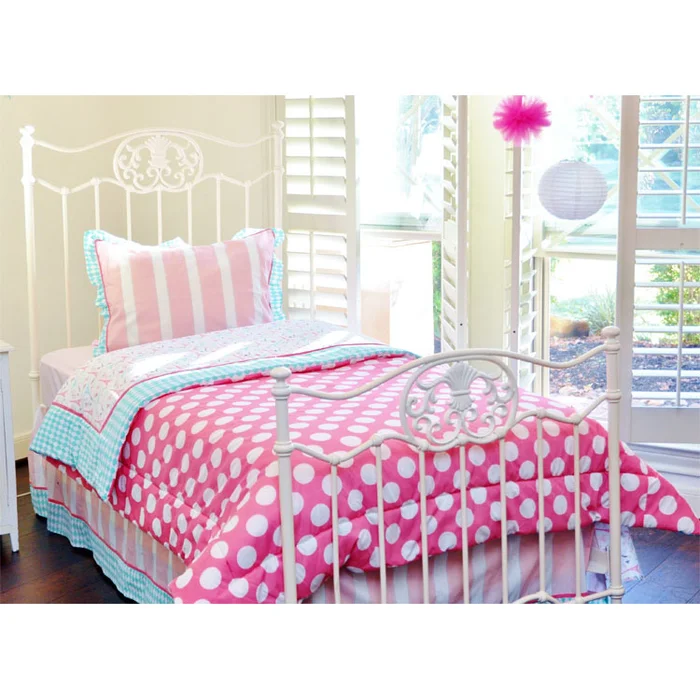 Pam Grace Creations Posh In Paris Twin Bedding Set