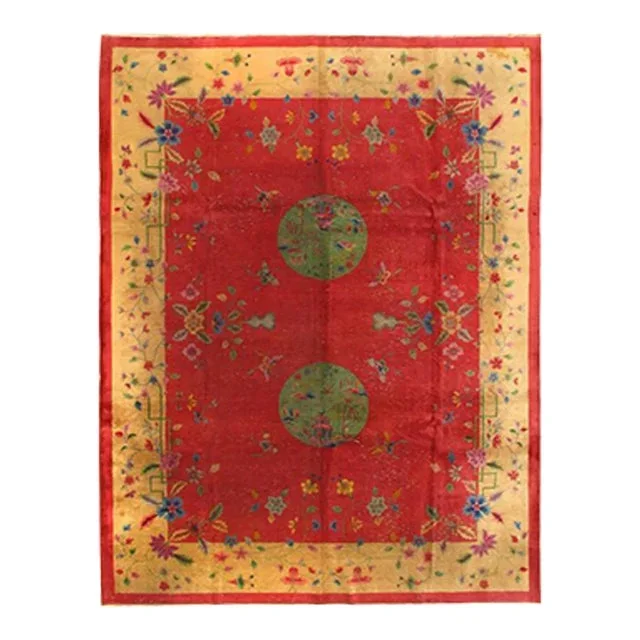 Pasargad DC Antique Chinese Art Deco Rug
