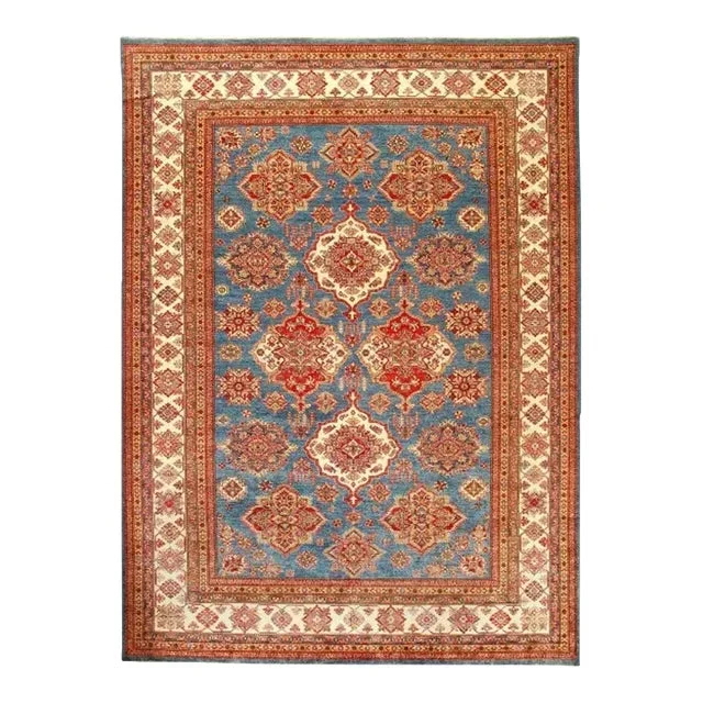 Pasargad DC Blue Super Fine Kazak Rug