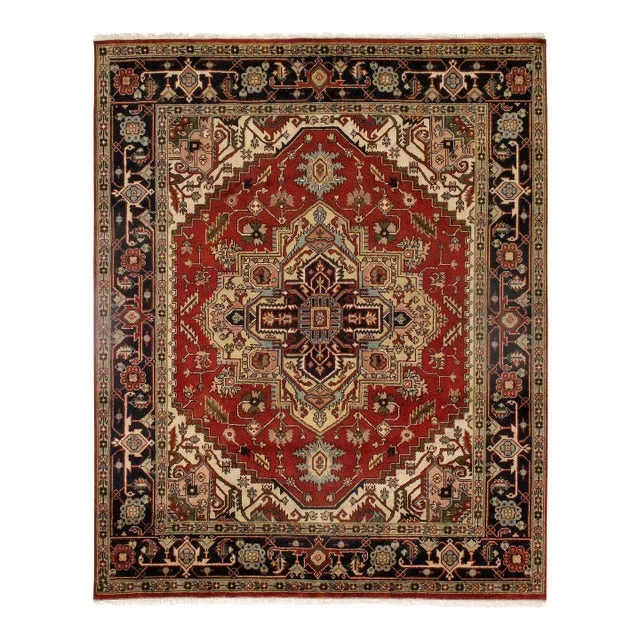 Pasargad DC Fine Hand Knotted Serapi Design Rug
