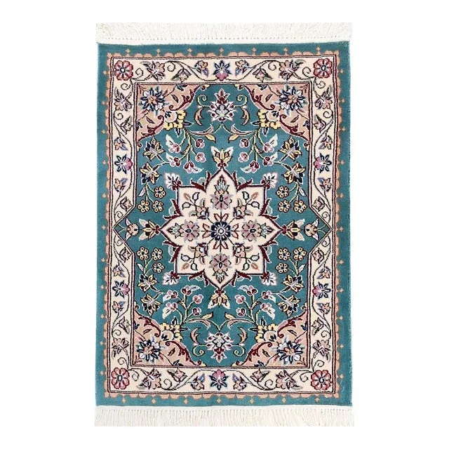 Pasargad Persian Nain Silk & Wool Rug