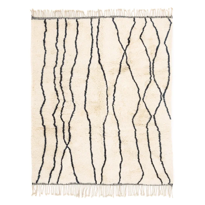 Paths – Luxury Shag Moroccan Rug