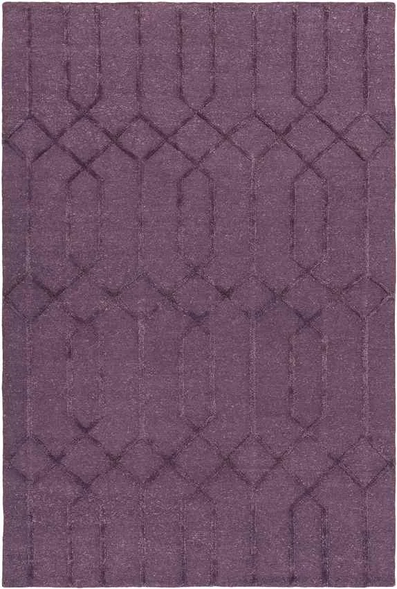 Penryn Modern Eggplant Area Rug