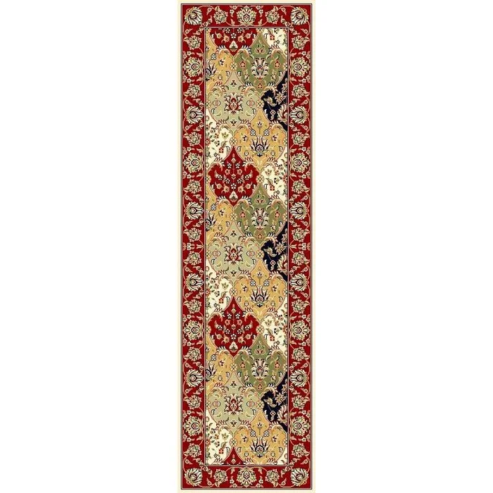 Polypropylene Area Rug 5×7 Multi/Red Power Loomed Medium Rectangle – Safavieh