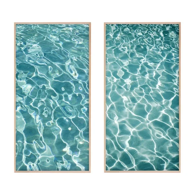 Pool Photographs, Unframed – Set of 2
