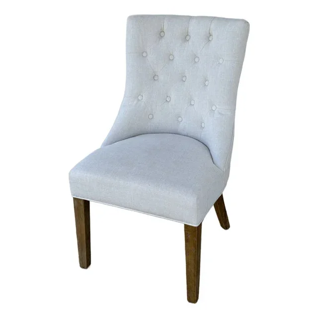 Pottery Barn Hayes Tufted Side Chair