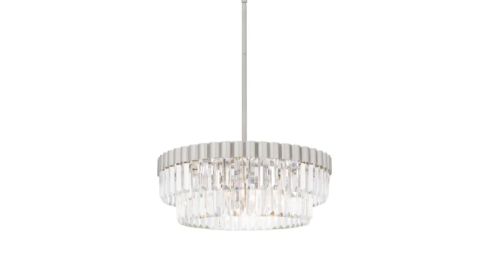 Quoizel Starlight 4 Light 19″ Wide Crystal Pendant