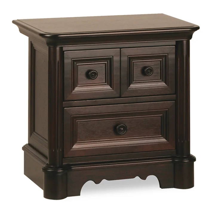 Ragazzi Pompei Premium Night Table in Espresso